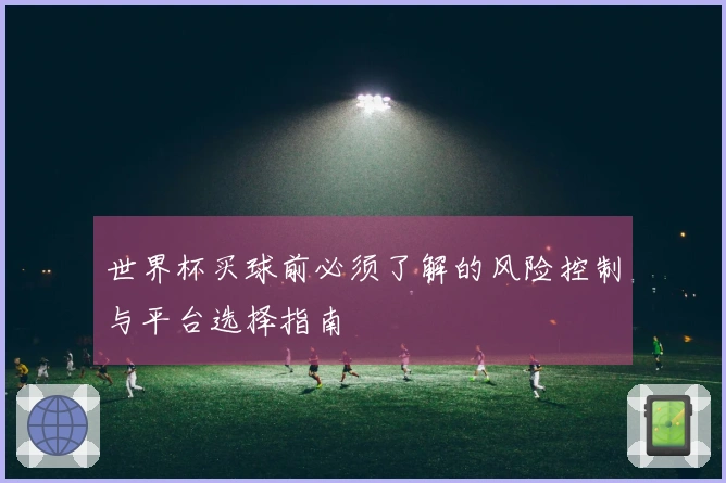 世界杯买球前必须了解的风险控制与平台选择指南